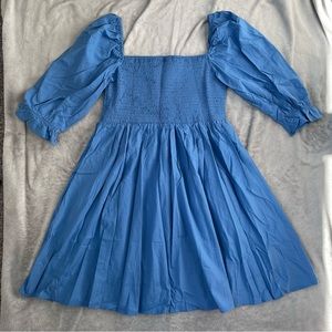 blue babydoll dress!